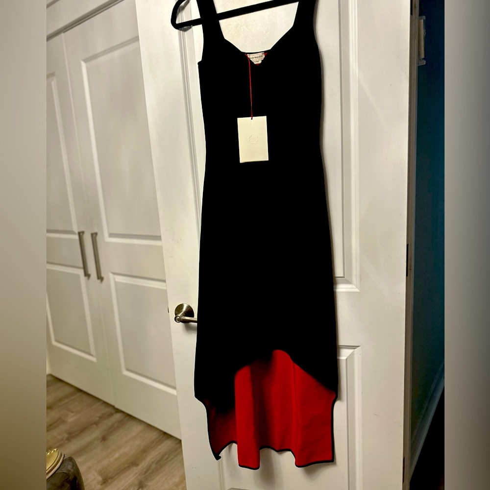 Alexander McQueen high-low dress size Medium, 42